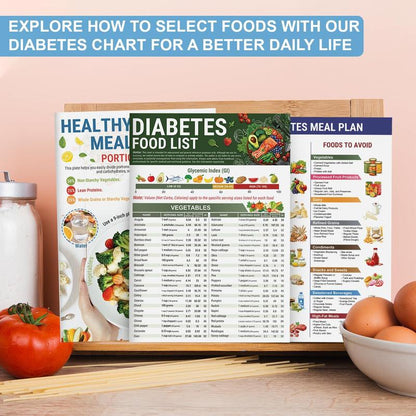 LOVILDS™Diabetes Food List & Meal Planner